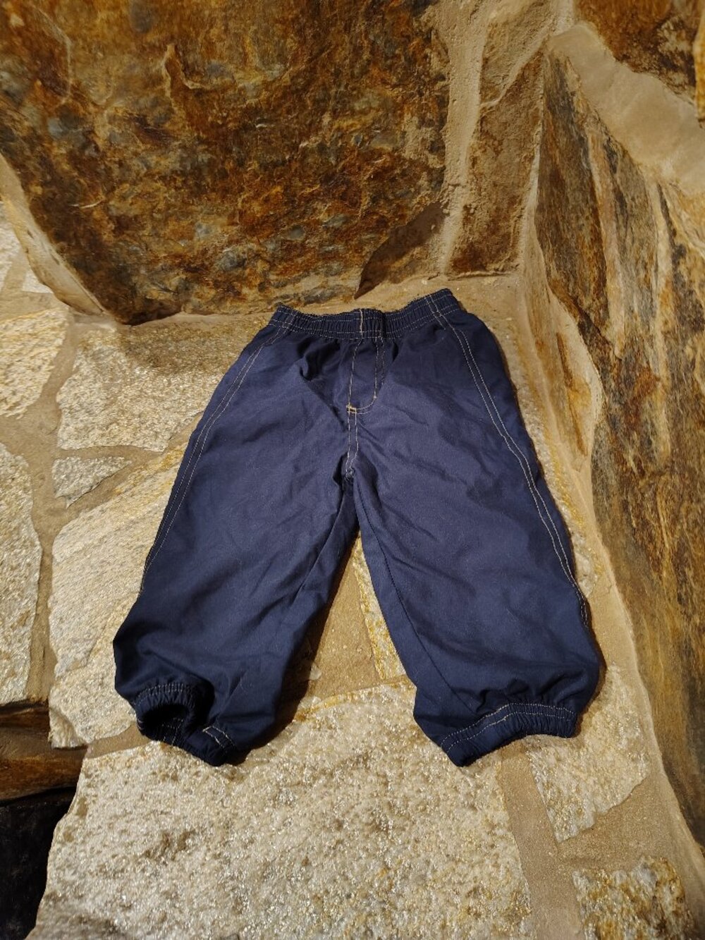 Sonoma Life + Style Baby Boys Pants Size 18 Months Pull-On Joggers Navy Blue